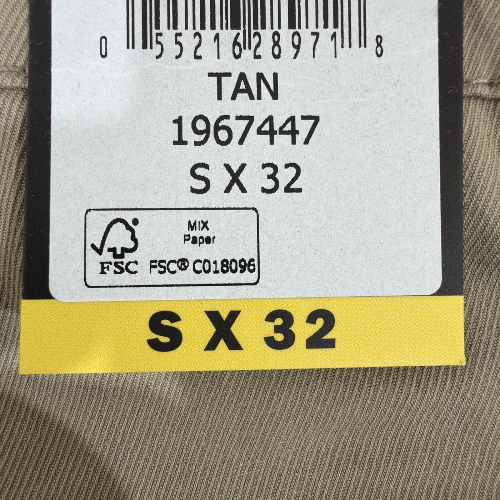 B.C.Clothing Stretch Convertible Pant Free Shipping  Sx32