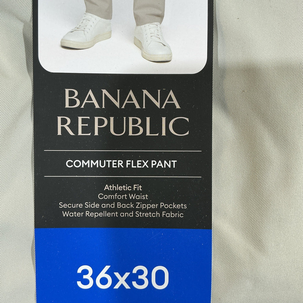 Banana Republic Men's Chino Pant, Size 36x30,Stretch, Straight Fit, Tan, New