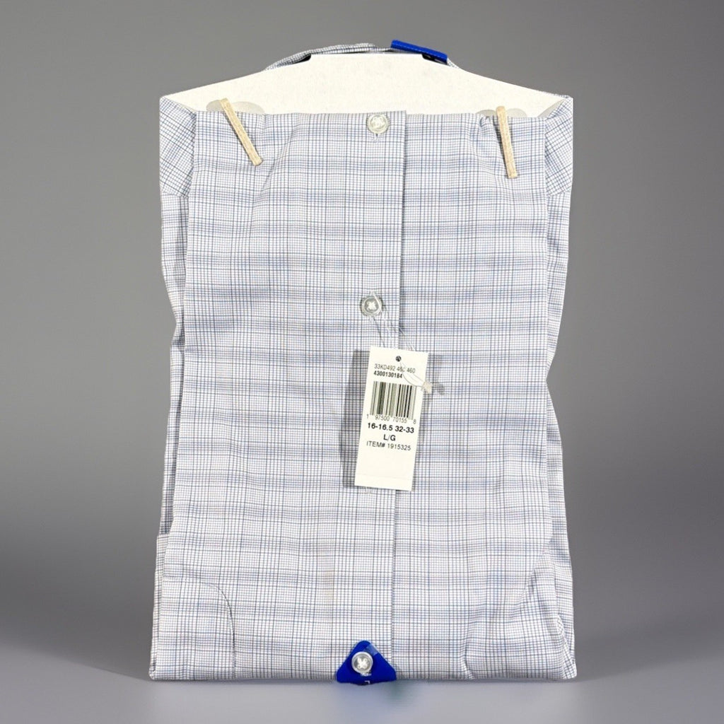 Calvin Klein Men's Wrinkle Free Dress Shirt L (16-16.5 32/33)