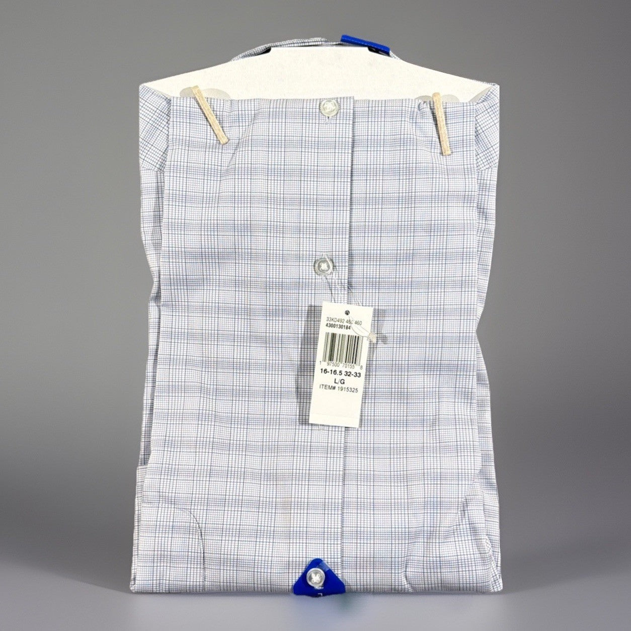 Calvin Klein Men's Wrinkle Free Dress Shirt L (16-16.5 32/33)