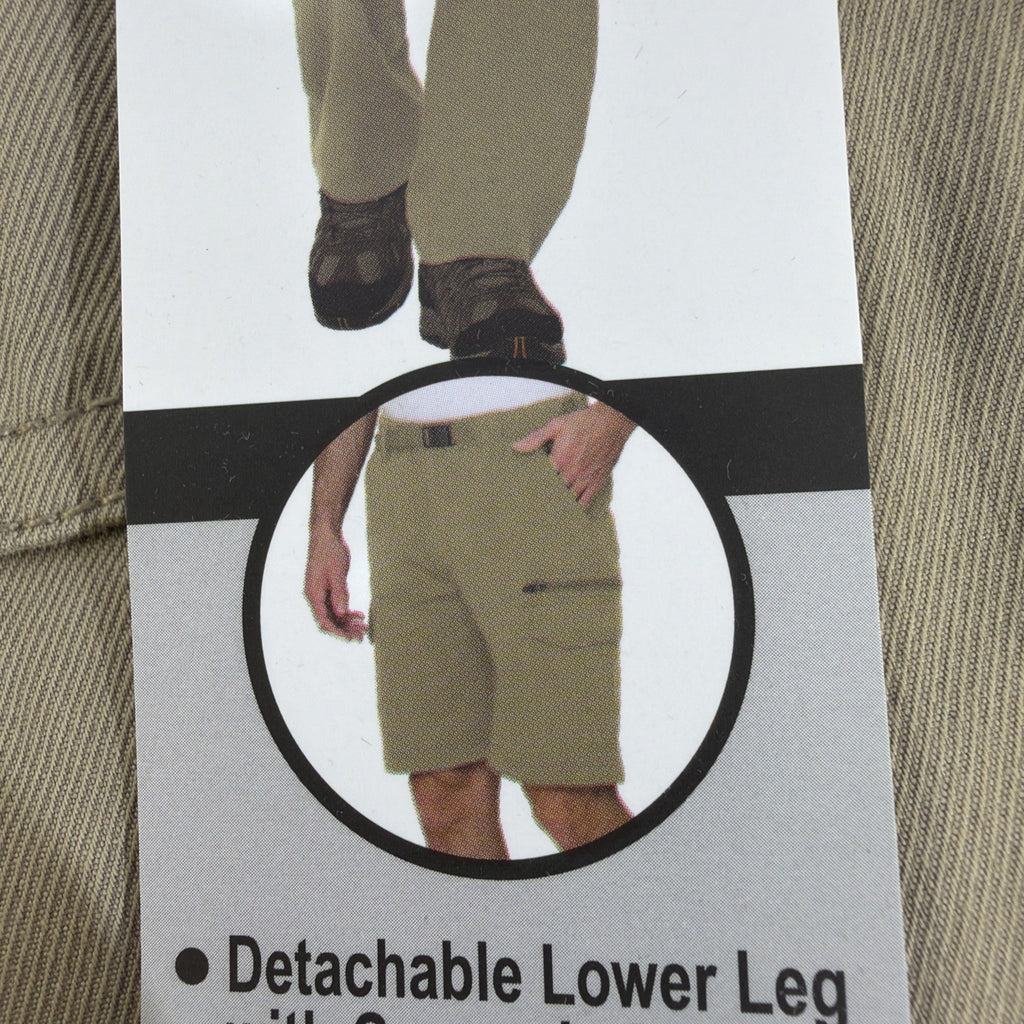 B.C.Clothing Stretch Convertible Pant Free Shipping  Sx32