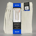 Banana Republic Men's Chino Pant, Size 36x30,Stretch, Straight Fit, Tan, New