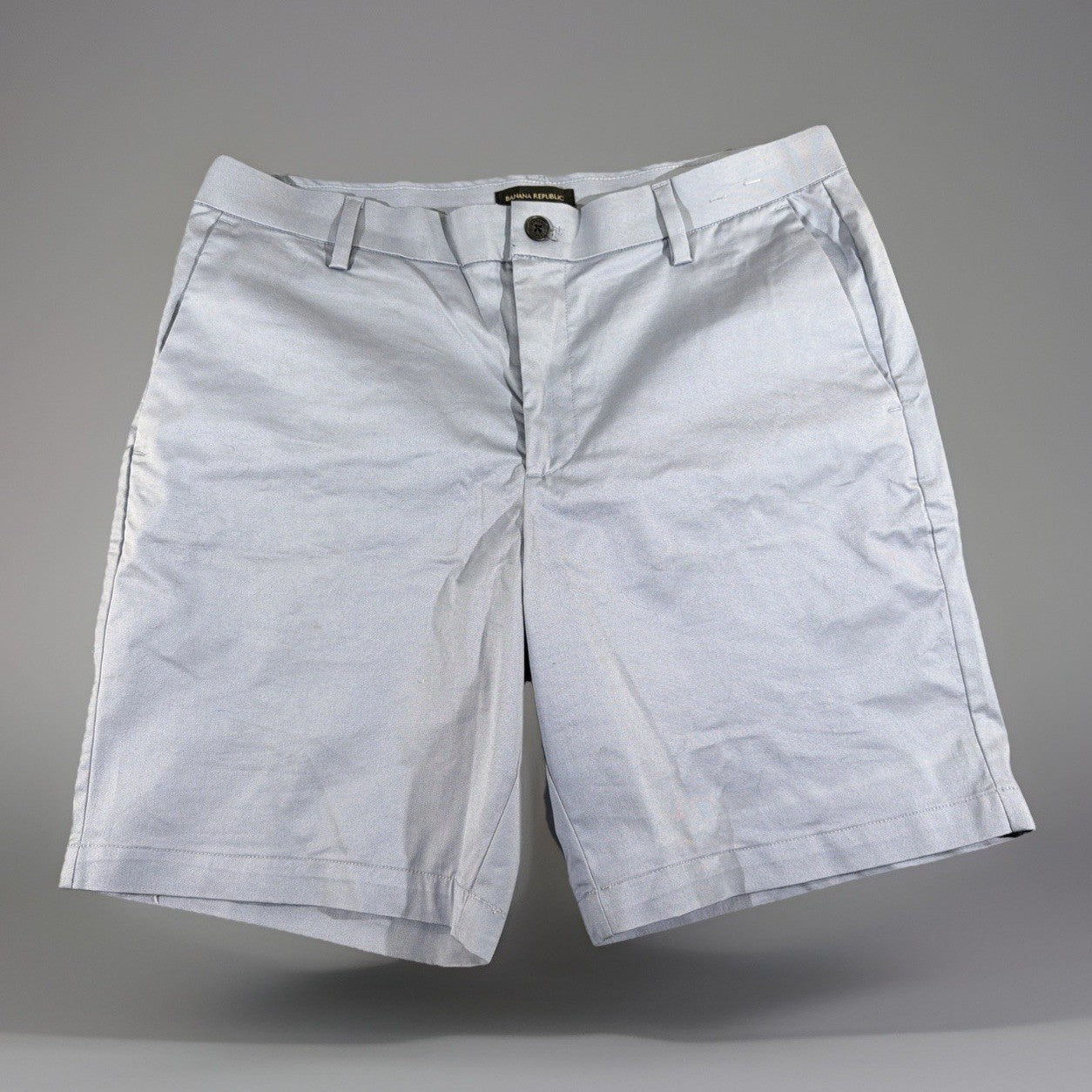 Banana Republic mens Aiden Shorts 36 Navy blue Preppy Casual Urban Design