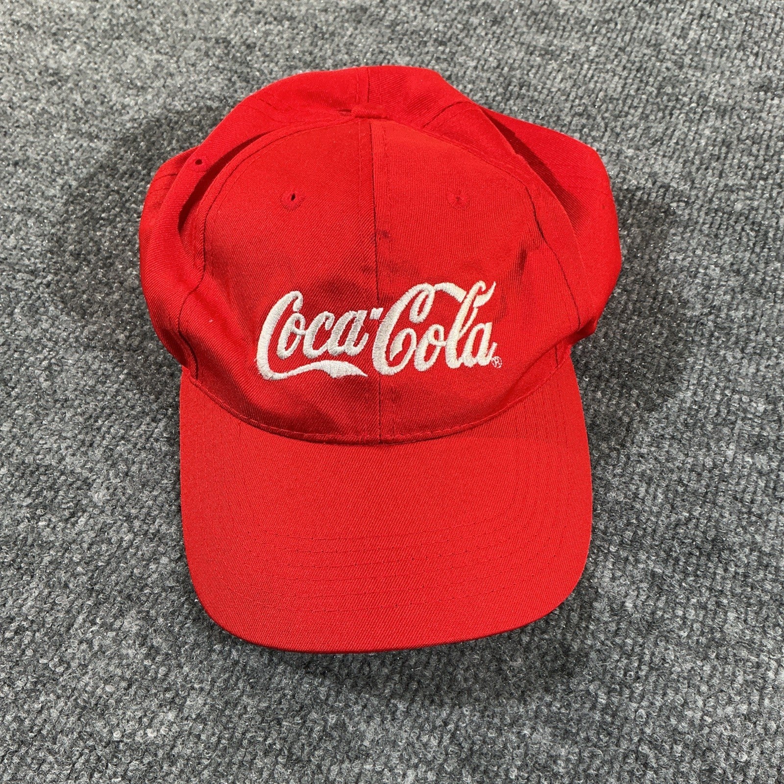 Coca Cola  Hat Red Adjustable EUC