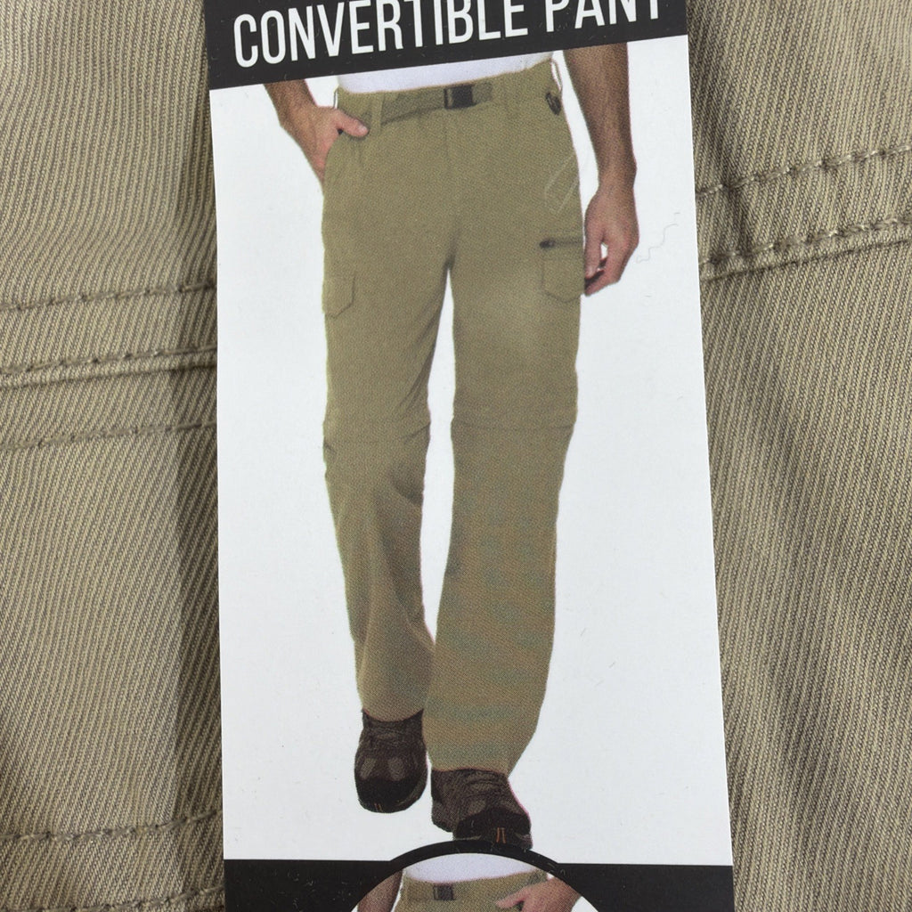 B.C.Clothing Stretch Convertible Pant Free Shipping  Sx32