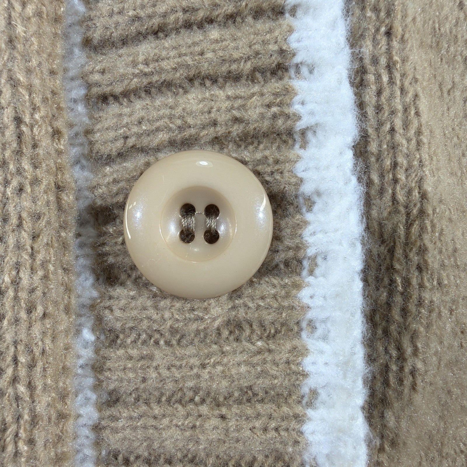 Bear Print Woman Sweater Size M Vintage Design