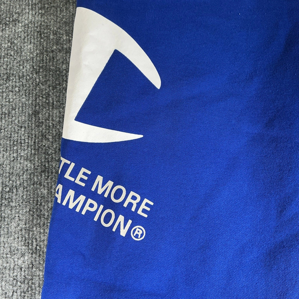 CHAMPION Fleece Joggers Mens 2XL Deep Hotline Blue Athletic Sweatpants NWT