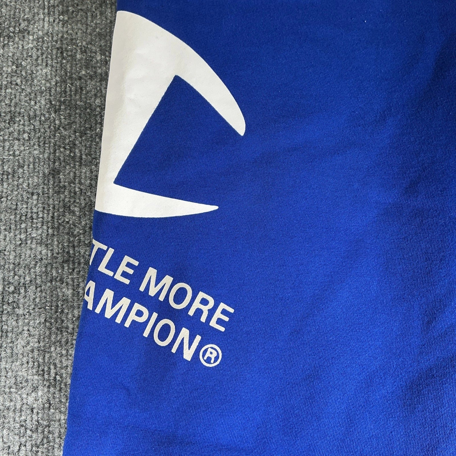 CHAMPION Fleece Joggers Mens 2XL Deep Hotline Blue Athletic Sweatpants NWT