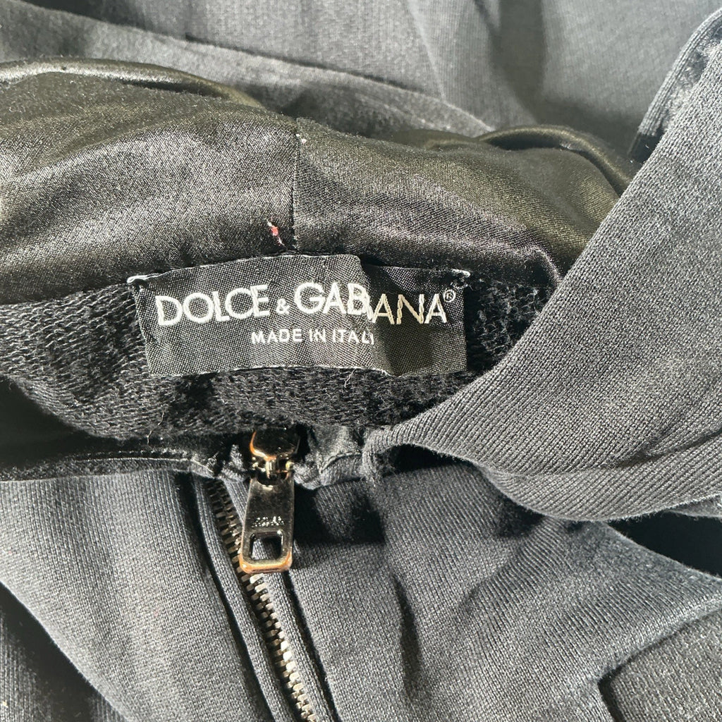 Black Dolce & Gabbana Unisex Hoodie  Size 44 Used Good Condition