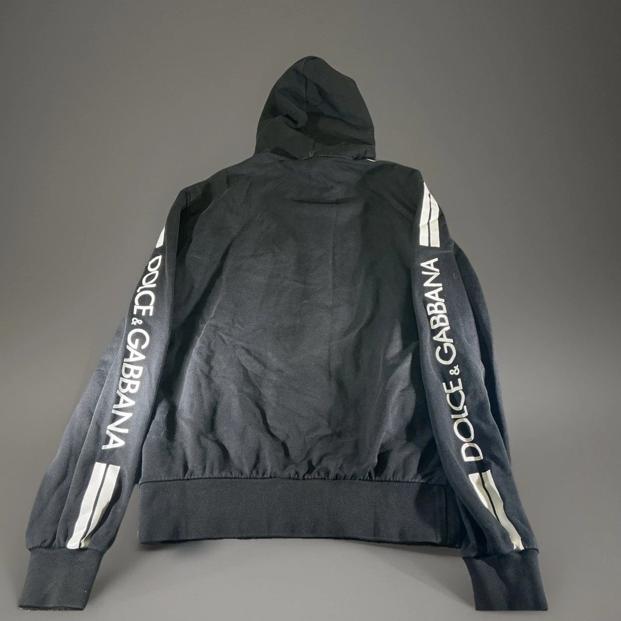 Black Dolce & Gabbana Unisex Hoodie  Size 44 Used Good Condition